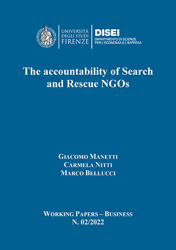 The accountability of Search and Rescue NGOs (Manetti et al., 2022)