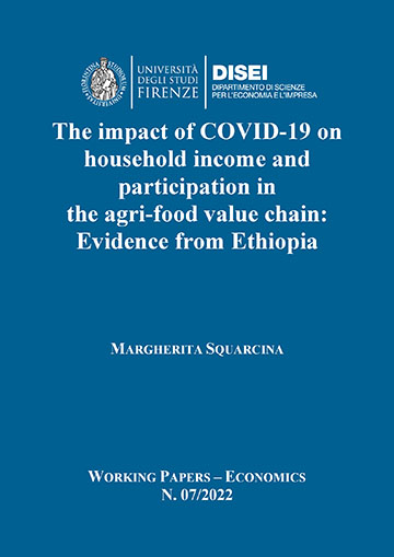 The impact of COVID-19 on household income and participation in the agri-food value chain: Evidence from Ethiopia (Squarcina, 2022)