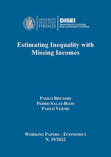 Estimating Inequality with Missing Incomes (Brunori et al., 2022)