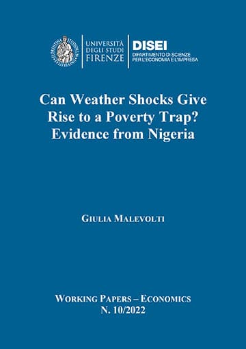 Can Weather Shocks Give Rise to a Poverty Trap? Evidence from Nigeria (Malevolti, 2022)