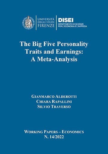 The Big Five Personality Traits and Earnings: A Meta-Analysis (Alderotti et al., 2022)