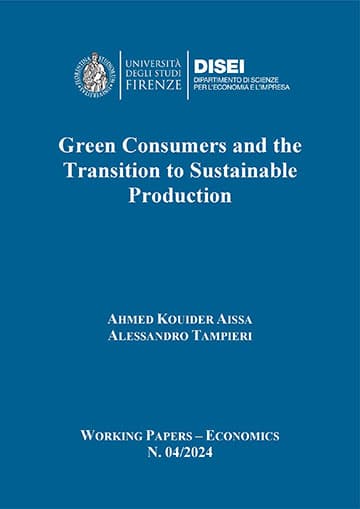 Green Consumers and the Transition to Sustainable Production (Aissa e Tampieri, 2024)