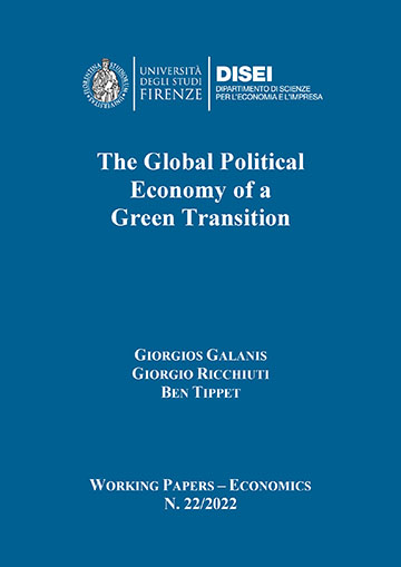  The Global Political Economy of a Green Transition (Galanis et al., 2022)